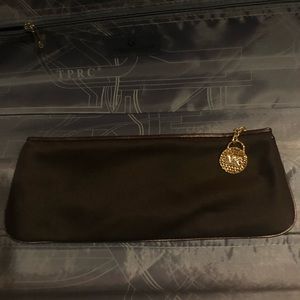 Satin clutch